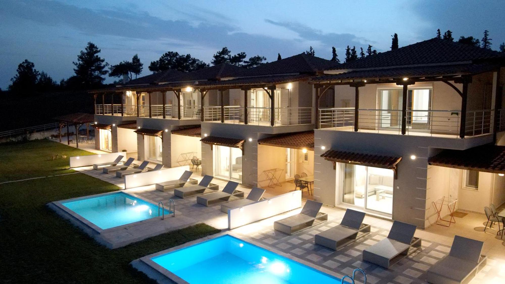 Anelia Villas Sea View Nea Moudania Exterior photo