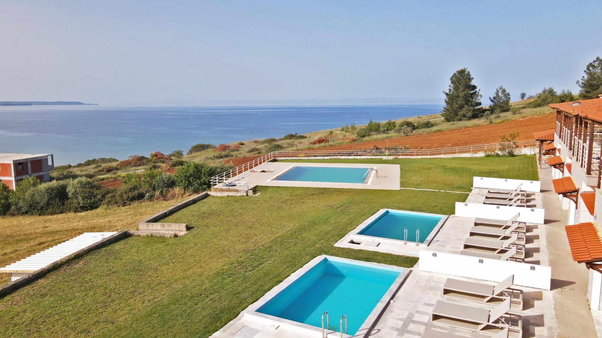 Anelia Villas Sea View Nea Moudania Exterior photo